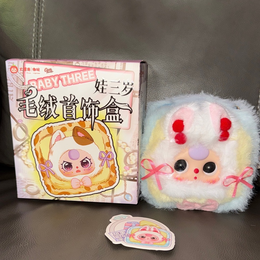 Baby Three Jewlery box confirmed bunny 🐰Perfect for Easter 🧺